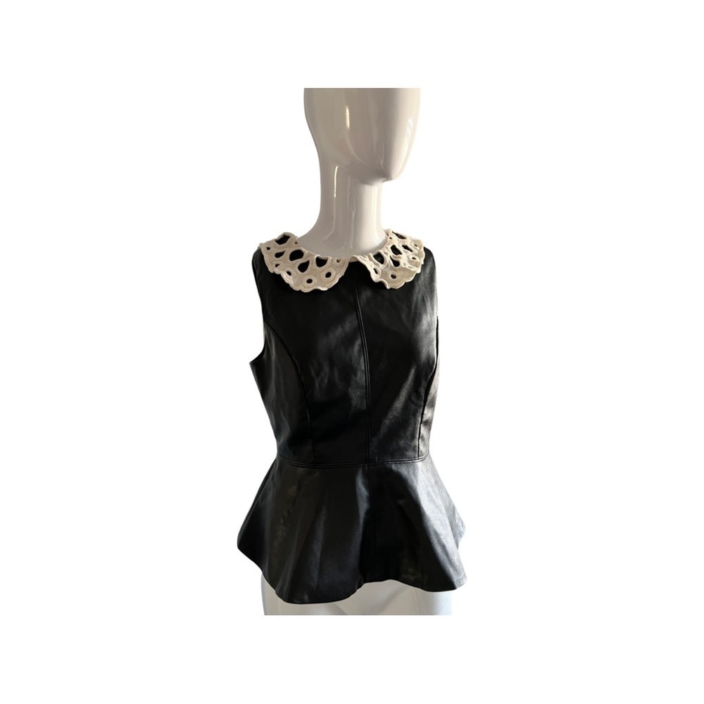 Forever 21 faux leather tank top